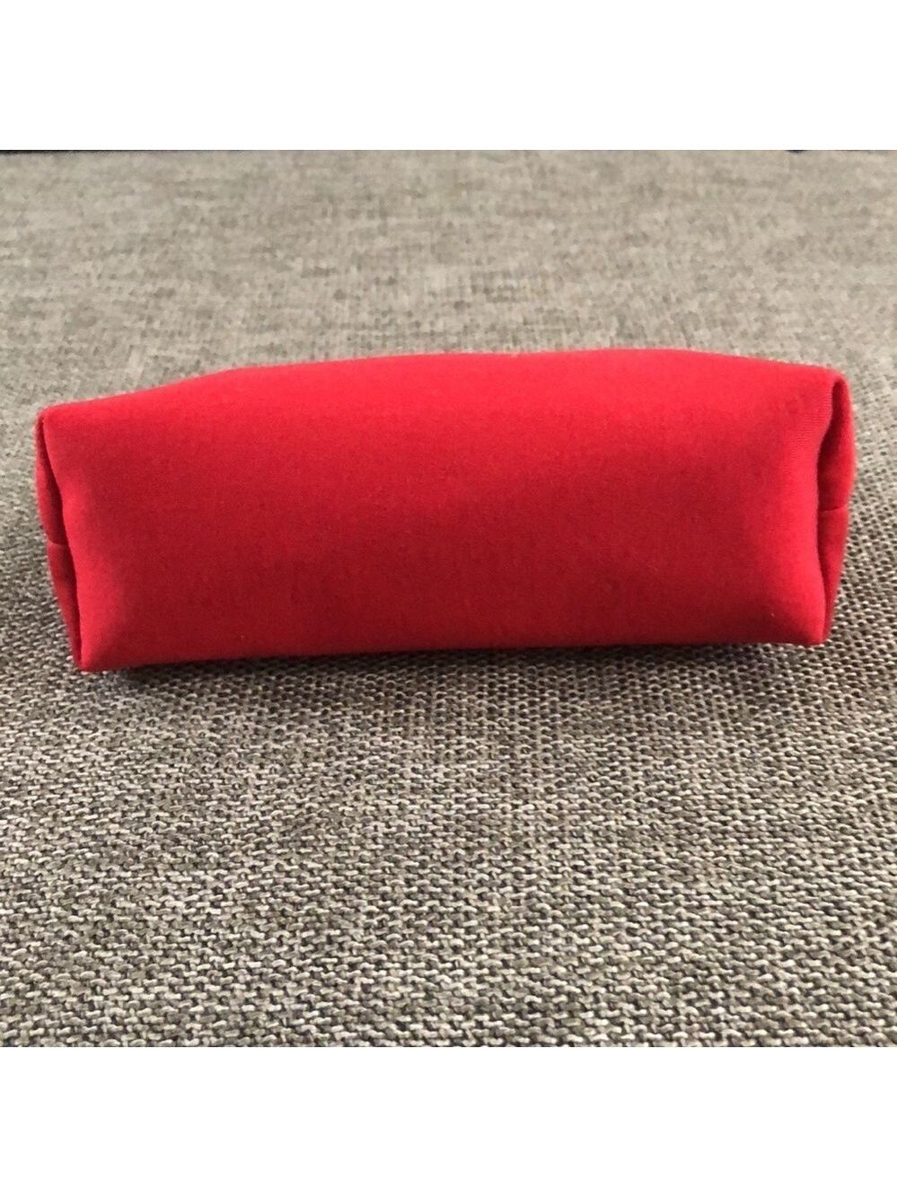 Dior Beauty Makeup Logo Small Luxury Pouch Gift Authentic Red - Picture 11 of 17